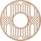 Ekena Millwork Empire Wood Fretwork Pierced Ceiling Medallion, Cherry, 16"OD x 5 7/8"ID x 1/4"T CMWP16X16X0250EPCH - alternate 5